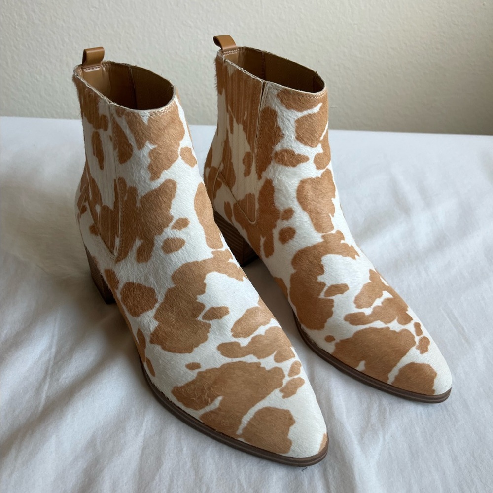 Calf Hair Western Boots